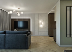 Wizualizacja apartamentu 4 pokojowego